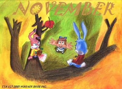 [November - What're you thankful for? - by Leloni Bunny]
